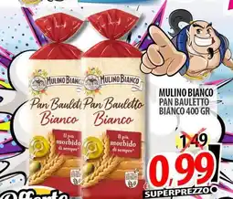 Il Genio Supermercato Mulino bianco pan bauletto bianco offerta