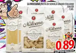 Il Genio Supermercato La molisana pasta di semola grano italiano offerta