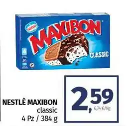 Pam NESTLÉ Maxibon classic offerta