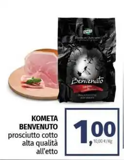 Kometa benvenuto