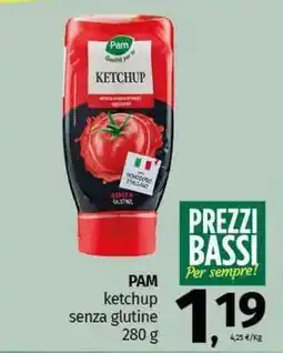 Pam PAM ketchup senza glutine offerta