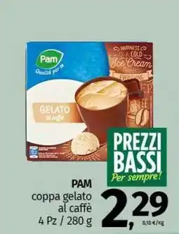 Pam PAM coppa gelato al caffè offerta