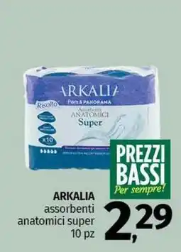 Pam ARKALIA assorbenti anatomici super offerta