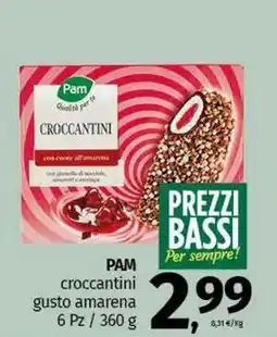Pam PAM croccantini gusto amarena offerta