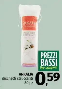 Pam ARKALIA dischetti struccanti offerta