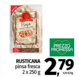 Pam RUSTICANA pinsa fresca offerta