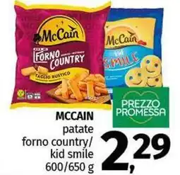 Pam MCCAIN patate forno country/ kid smile offerta