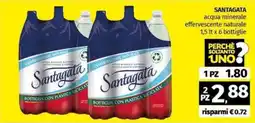 SANTAGATA acqua minerale effervescente naturale