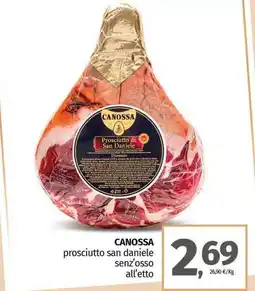 Pam CANOSSA Prosciutto di San Daniele offerta