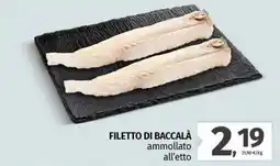 Pam FILETTO DI BACCALÀ ammollato all'etto offerta