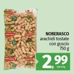 NOBERASCO arachidi tostate con guscio