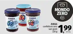 Pam ZUEGG confetture zero vari gusti offerta