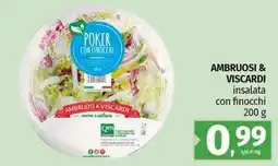 Pam AMBRUOSI & VISCARDI insalata con finocchi offerta