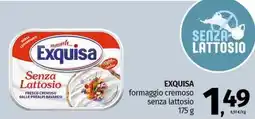 Pam EXQUISA formaggio cremoso senza lattosio offerta