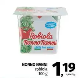 Pam NONNO NANNI robiola offerta