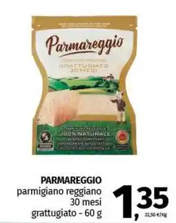 Pam PARMAREGGIO parmigiano reggiano 30 mesi grattugiato offerta