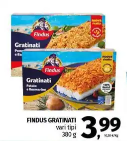 Pam FINDUS GRATINATI vari tipi offerta