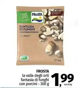 Pam FROSTA la valle degli orti fantasia di funghi con porcini offerta
