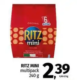 Pam RITZ MINI multipack offerta