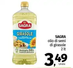Pam SAGRA olio di semi di girasole offerta