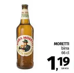 MORETTI birra