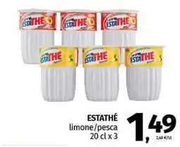 Pam ESTATHÉ limone/pesca offerta