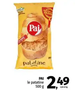 Pam PAI le patatine offerta