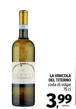 Pam LA VINICOLA DEL TITERNO coda di volpe offerta