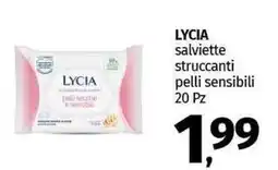 Pam LYCIA salviette struccanti pelli sensibili offerta