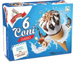 MD Discount 6 CONI GUSTO CLASSICO offerta
