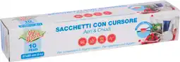 MD Discount 10 SACCHETTI ZIP 27X25 10X3L offerta