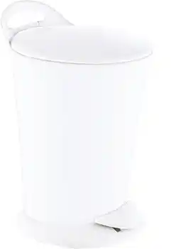 MD Discount BIDONE CON PEDALE COLORE BIANCO offerta