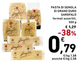 Spazio Conad Pasta di semola di grano duro garofalo formati assortiti, offerta