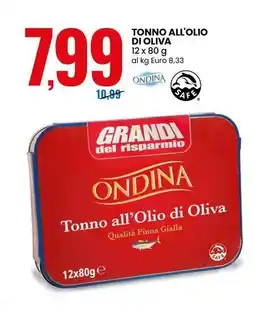 Eurospin Tonno all'olio di oliva offerta