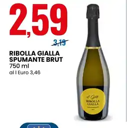 Eurospin Ribolla gialla spumante brut offerta