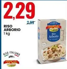 Eurospin Riso arborio Delizie Sole offerta