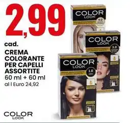 Crema colorante per capelli assortite COLOR LOOK