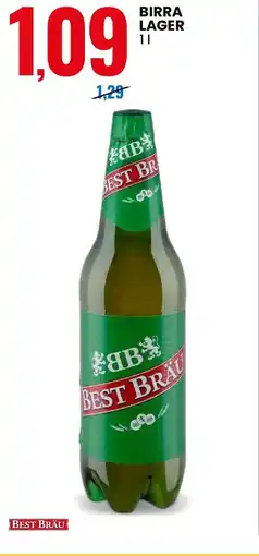 Eurospin Birra lager BEST BRAU offerta