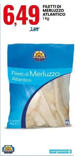 Eurospin Filetti di Merluzzo Atlantico ATHENA offerta