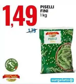 Eurospin Piselli fini Delizie Sole offerta