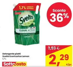 Detergente piatti Svelto Ecoricarica Lemon