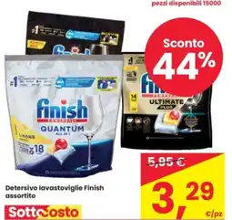 Eurospar Detersivo lavastoviglie Finish assortito offerta