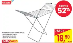 Eurospar Stendibiancheria Tender Vileda offerta