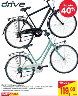 Eurospar Bici 28" trekking donna/uomo offerta