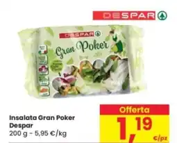 Eurospar Insalata Gran Poker Despar offerta