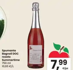 Eurospar Spumante Bagnoli DOC rosato Summertime offerta