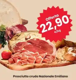 Eurospar Prosciutto Crudo Nazionale Emiliano offerta