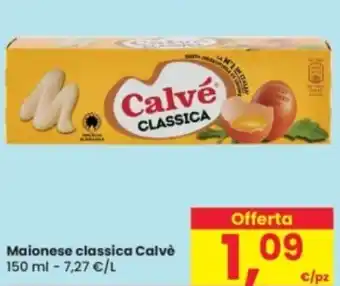 Eurospar Maionese classica Calvè offerta