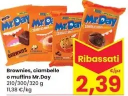 Brownies, ciambelle o muffins Mr.Day