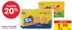 Eurospar Cracker Tuc assortiti offerta